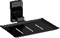 Wall-Mounted Soap Dish, Black, Modern Bathroom Accessory