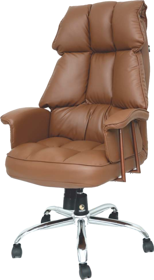 Lexus Model 9001 High Back Chair, light brown.