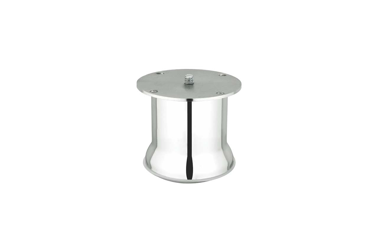 Chrome Metal Sofa Leg, Round Base, Furniture Hardware, Model SM-7,11