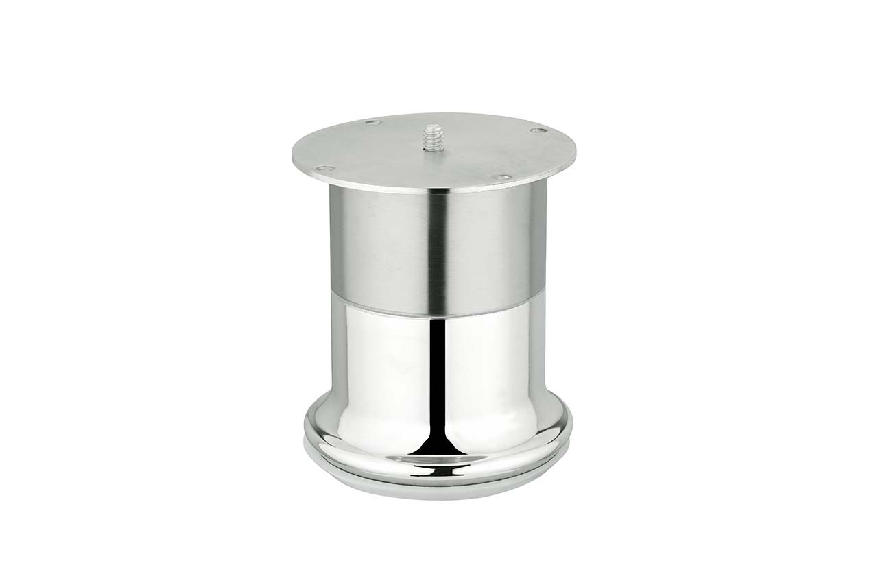 Delux Room Furniture Legs, Chrome-Finish Metal Sofa Legs, SM-34/35