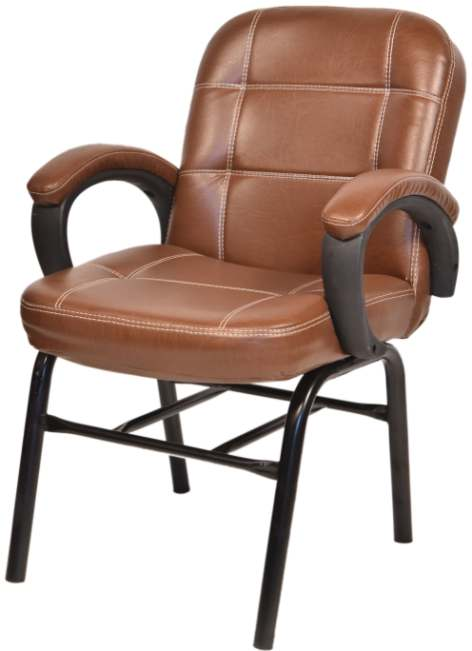 Dark Brown Visitor Chair, Cadboury Series Model 2304