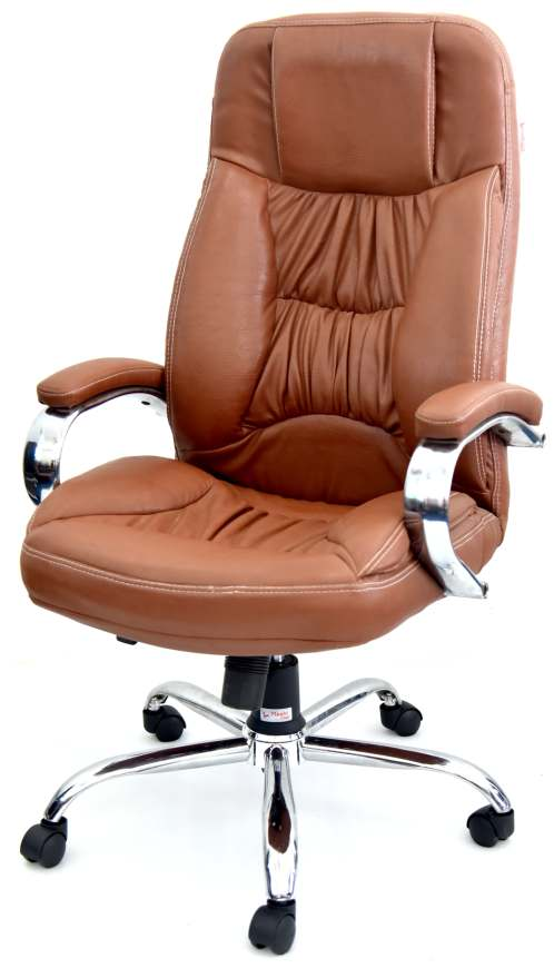 Executive New Maxi Model 1301 High Back Chair Light Brown