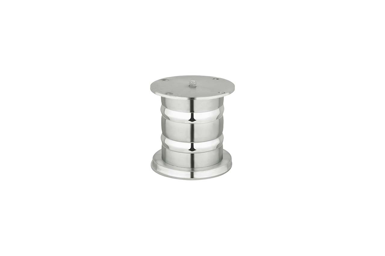 GHUTEE SM-30 Modern Stainless Steel Sofa Legs, Cylindrical Design