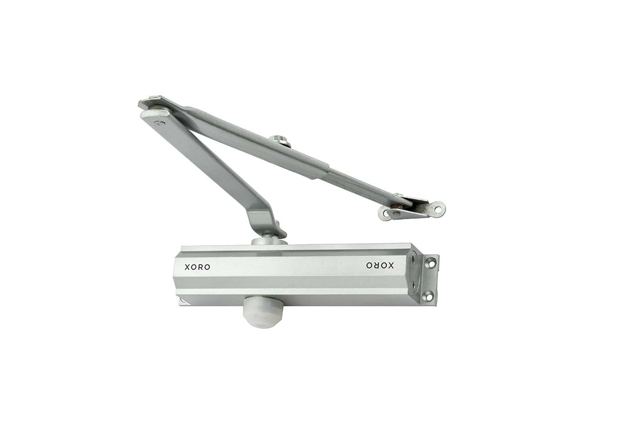 Standard Door Closer, Commercial Grade, Silver