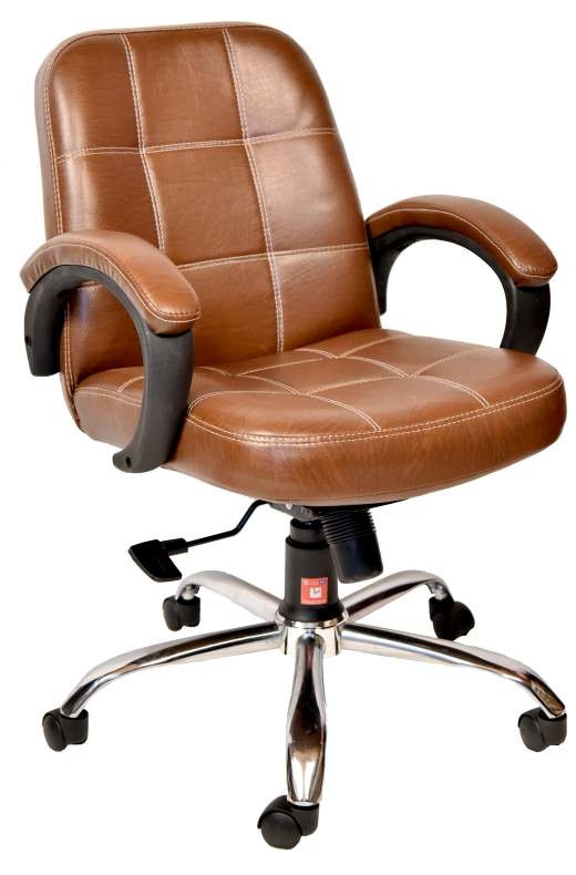 Model 2303 Cadboury Series Low Back Chair in Light Brown