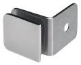 Wall to Glass Fitting, Stainless Steel 304/202, Square Design